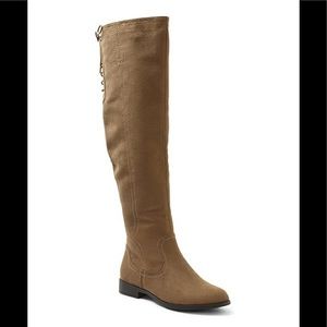 Macy's over the knee boots